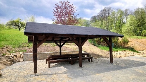 Chalupa bazén, wellness a dětské hřiště - Hořenec