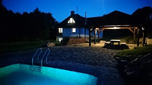 Chalupa bazén, wellness a hřiště - Jizerské hory
