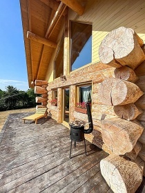 Sruby u jezera Nitrianské Rudno - hrad Bojnice
