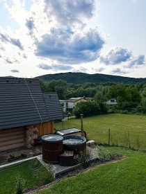 Sruby u jezera Nitrianské Rudno - hrad Bojnice