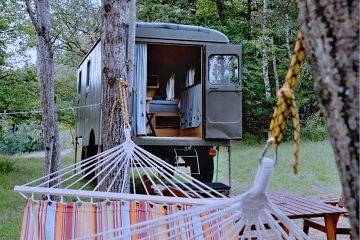 Glamping Šumava - Maringotka samota - Prachaticko