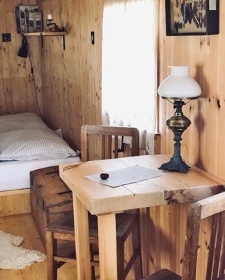 Glamping umava - Maringotka sauna a jezrko