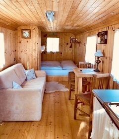 Glamping umava - Maringotka sauna a jezrko