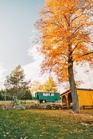 Glamping umava - Maringotka sauna a jezrko