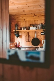 Glamping umava - Maringotka sauna a jezrko