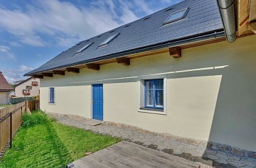 Chalupa rsk vrchy - Jimramov - hrad Pertejn