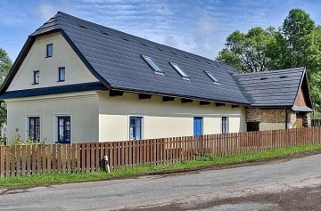 Chalupa rsk vrchy - Jimramov - hrad Pertejn