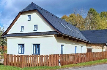 Chalupa rsk vrchy - Jimramov - hrad Pertejn