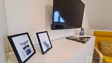 Chata vhled na Paseckou sla s jezrkem - Kvilda