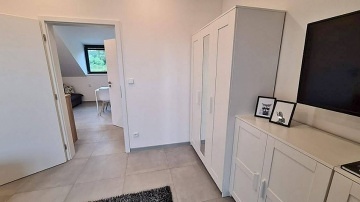 Chata vhled na Paseckou sla s jezrkem - Kvilda