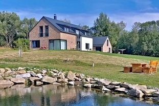 Chata výhled na Paseckou slať s jezírkem - Kvilda