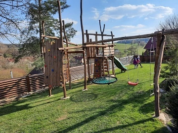 Chaty Úžice u Kutné Hory - sauna a koupací sud