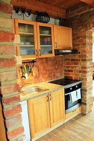 Rodinn� chaty u S�zavy - sauna a koupac� sud