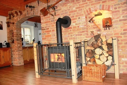 Rodinn� chaty u S�zavy - sauna a koupac� sud