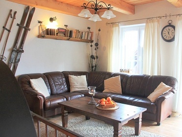 Rodinn� chaty u S�zavy - sauna a koupac� sud