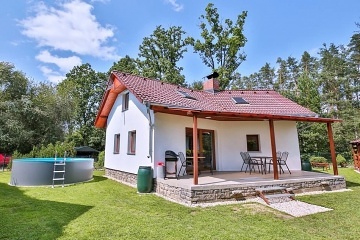 Chata s bazénem - Planá nad Lužnicí - jižní Čechy