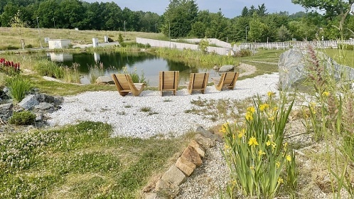 Chata sauna a biotop - Farmapark Sob�hrdy - Bene�ov