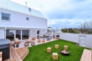 Chata sauna a biotop - Farmapark Soběhrdy - Benešov