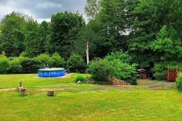 Chata s baz�nem - Geopark �esk� r�j - Novopacko