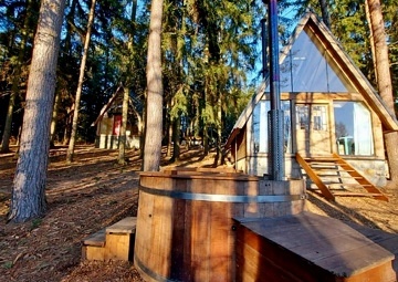 Chaty Hygge a Lykke - Hotel Kouty - Rejčkov