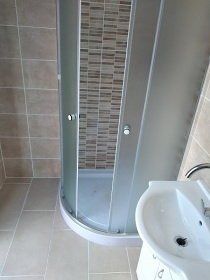 Glamping stany - v�hled na p�ehradu Slezsk� Harta