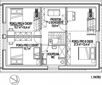Rodinn� chalupa - Ro�novsk� Be�va - Beskydy