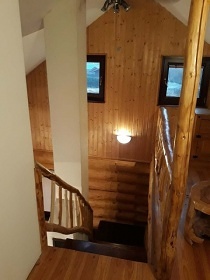 Wellness srub s bazénem - Jeseníky - Holčovice
