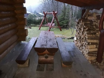 Wellness srub s bazénem - Jeseníky - Holčovice