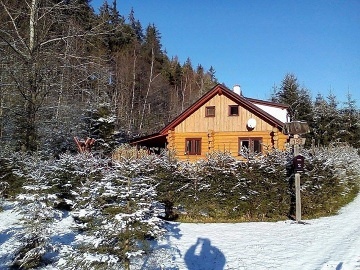 Wellness srub s bazénem - Jeseníky - Holčovice