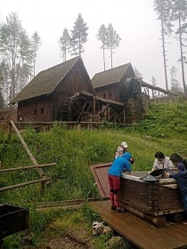 Wellness srub s bazénem - Jeseníky - Holčovice