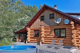 Nový objekt: Wellness srub s bazénem - Jeseníky - Holčovice 2M-214