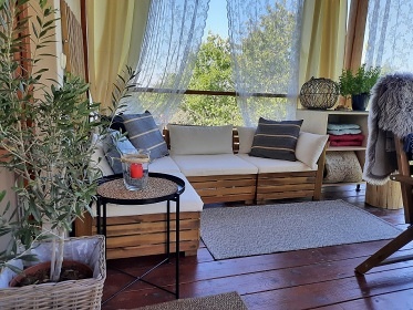 Chata s koupacm sudem - CHKO Bl Karpaty