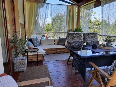 Chata s koupacm sudem - CHKO Bl Karpaty