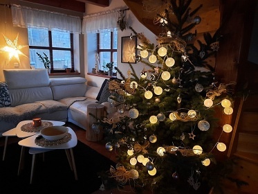 Chata s koupacm sudem - CHKO Bl Karpaty