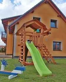 Rodinná chalupa - apartmány - výhled na Lipno
