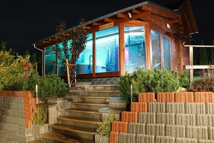 Rodinn chalupa - apartmny - vhled na Lipno