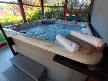 Rodinn chalupa - apartmny - vhled na Lipno