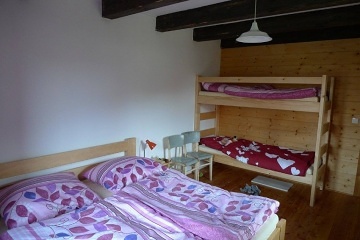 Chalupa s baz�nem - u hradu Kost - �esk� r�j