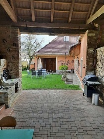 Wellness chalupa s baz�nem - p�ehrada Vranov