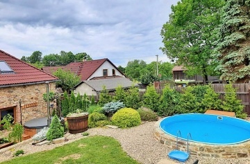 Wellness chalupa s bazénem - přehrada Vranov