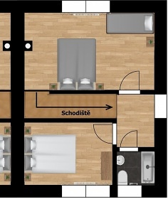 Dům 2 ložnice - Residence Lipno - Kobylnice
