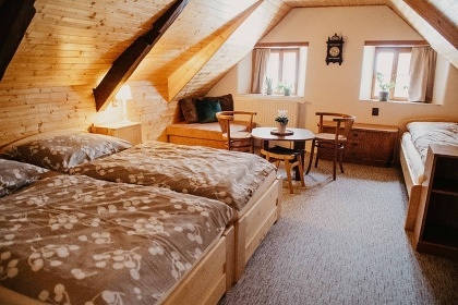 Chalupa u potoka - Jesenick� Roubenka se saunou