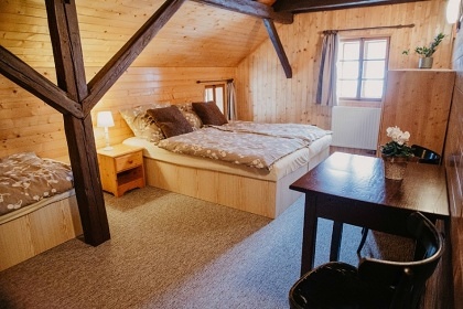 Chalupa u potoka - Jesenick� Roubenka se saunou