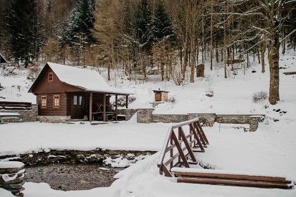 Chalupa u potoka - Jesenick� Roubenka se saunou