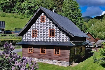 Chalupa u potoka - Jesenick� Roubenka se saunou