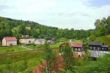 Chalupa se saunou - �esk� Kamenice - Lu�ick� hory