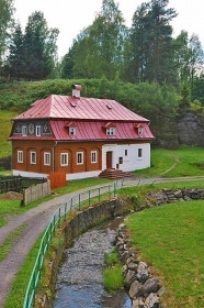 Chalupa se saunou - �esk� Kamenice - Lu�ick� hory