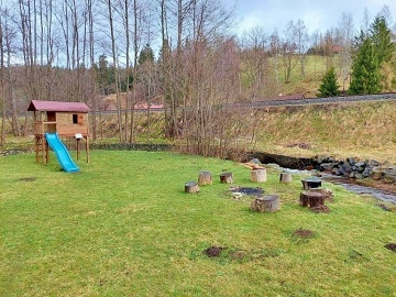 Chalupa se saunou - �esk� Kamenice - Lu�ick� hory