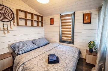 Wellness chata - v�hled do krajiny - Lu�ick� hory