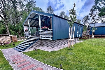 Wellness chata - v�hled do krajiny - Lu�ick� hory